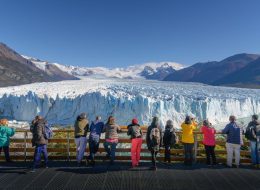 pasarelas del glaciar