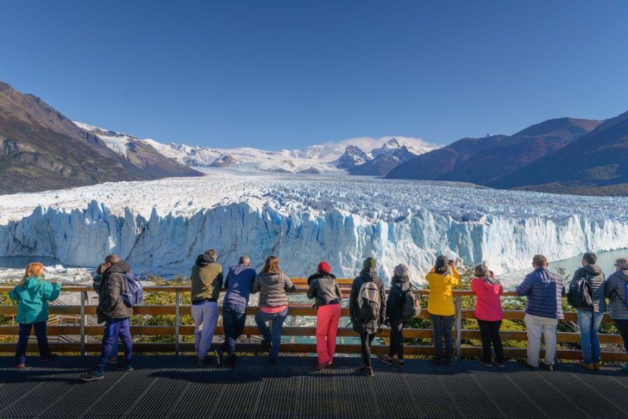 pasarelas del glaciar